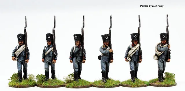 Perry Miniatures Napoleonic PN 55 réservistes shako figurines