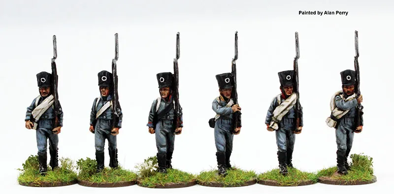 Perry Miniatures Napoleonic PN 55 réservistes shako figurines