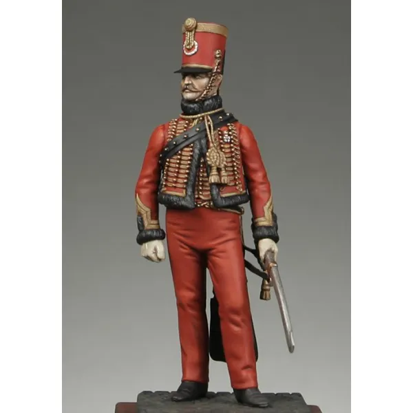 Art Girona Miniatures officier 2e chasseurs jeune garde
