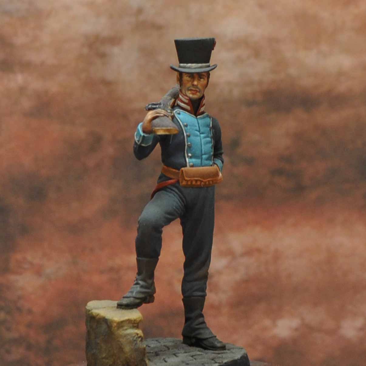 Art Girona Napoleonic Zaragoza Volunteer figurine 54 mm