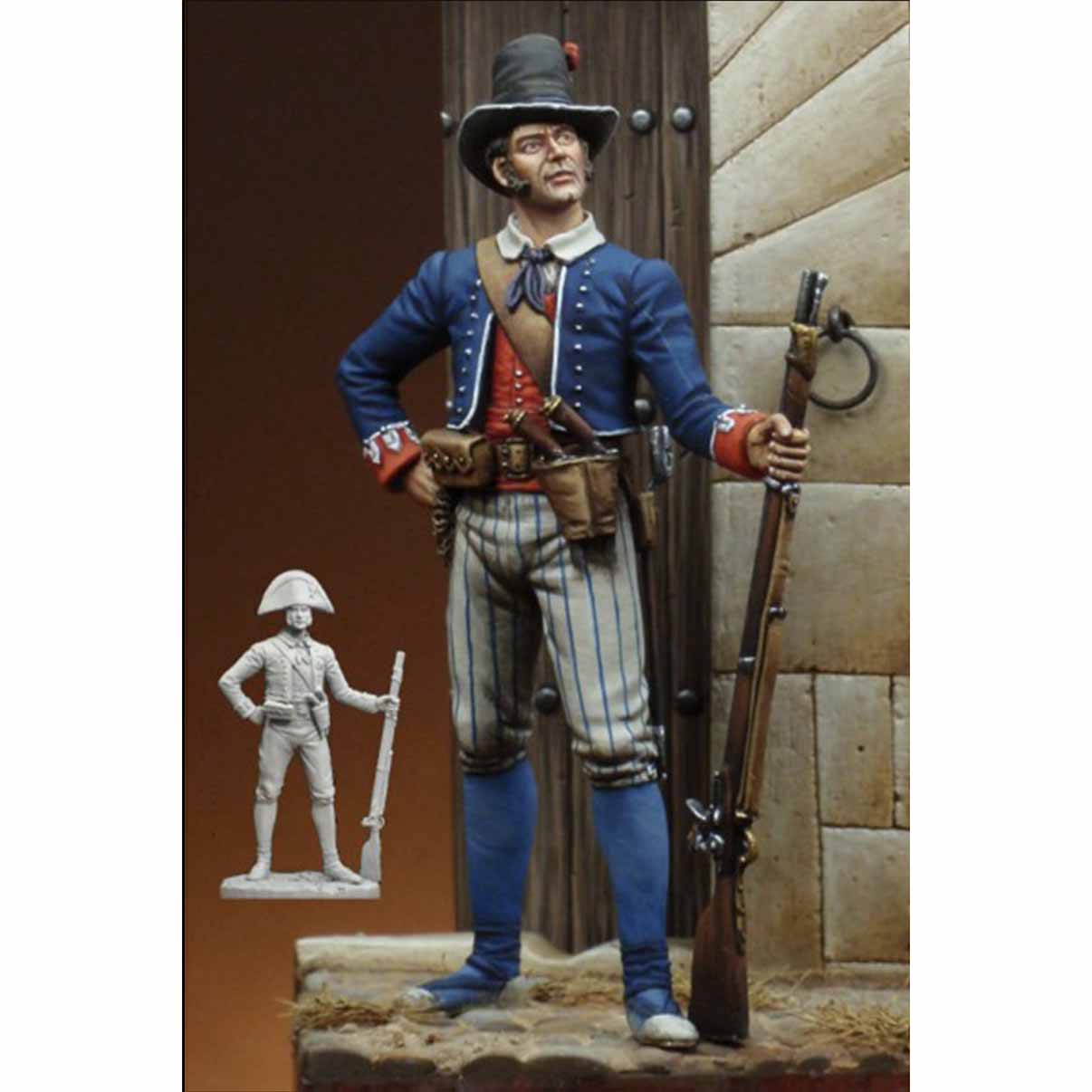 Art Girona Napoleonic Mosso d'Esquadra 1809 figurine à peindre