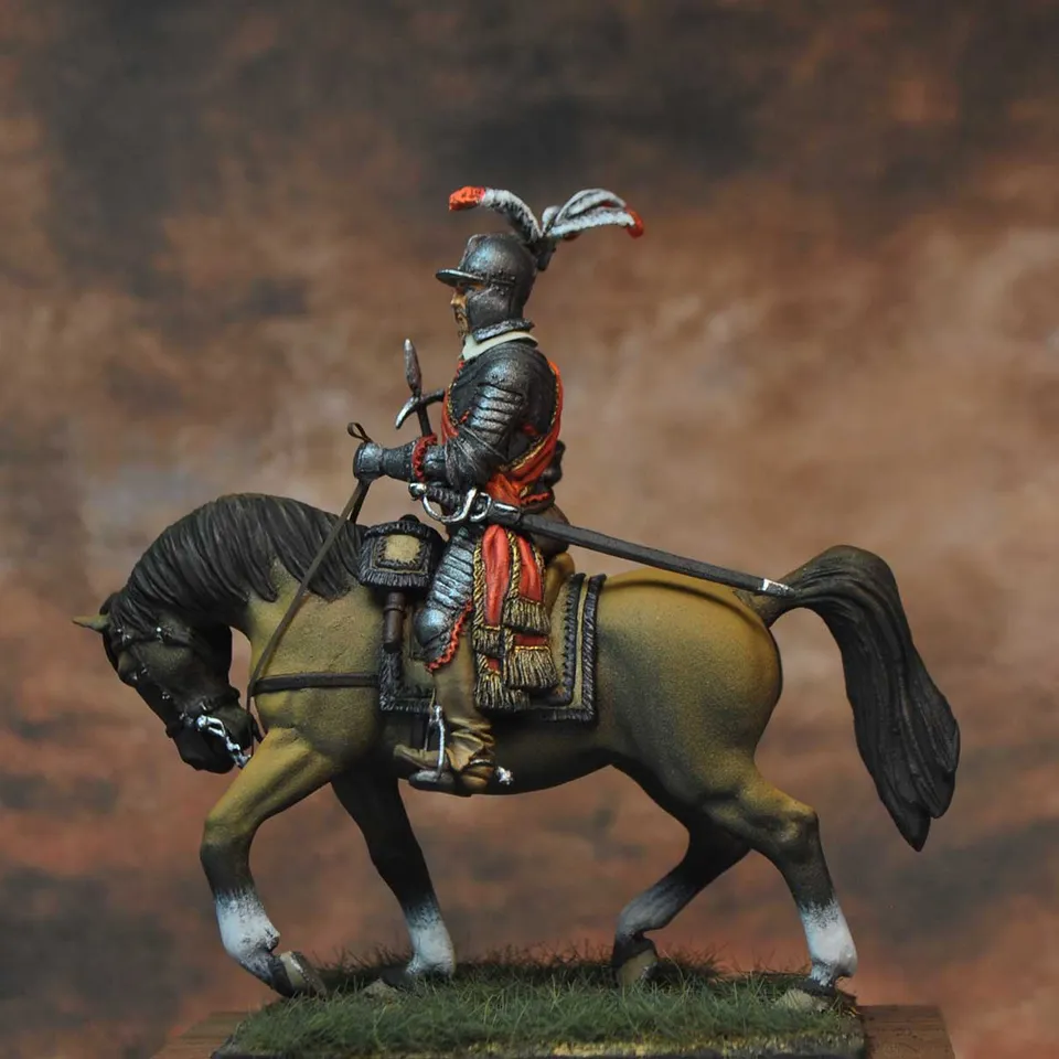 Art Girona General Serie Colonel cavalerie figurine 1618
