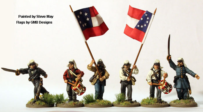 Perry Miniatures American Civil War ACW59 figurines 28mm en chemise
