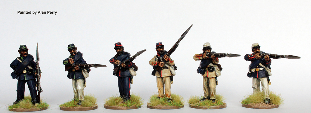 Perry Miniatures Triple Alliance TA 6 figurines fusiliers képis