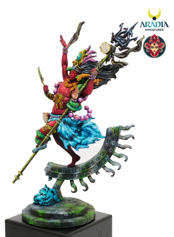 Aradia Minis Kali Yuga Shiva destructeur figurine 32 mm