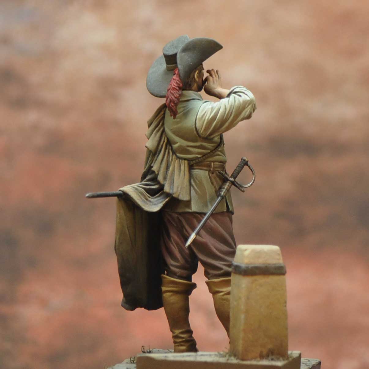 ART GIRONA Spanish Serie Spanish Tercios Officer figurine