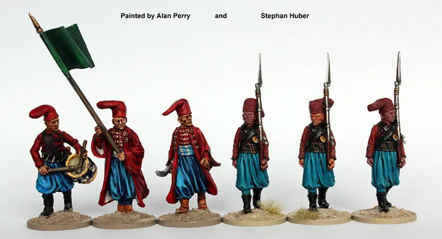 Perry Napoleonic OT 1 figurines infanterie Nizam commandement
