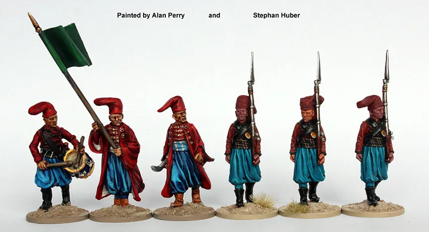Perry Napoleonic OT 1 figurines infanterie Nizam commandement
