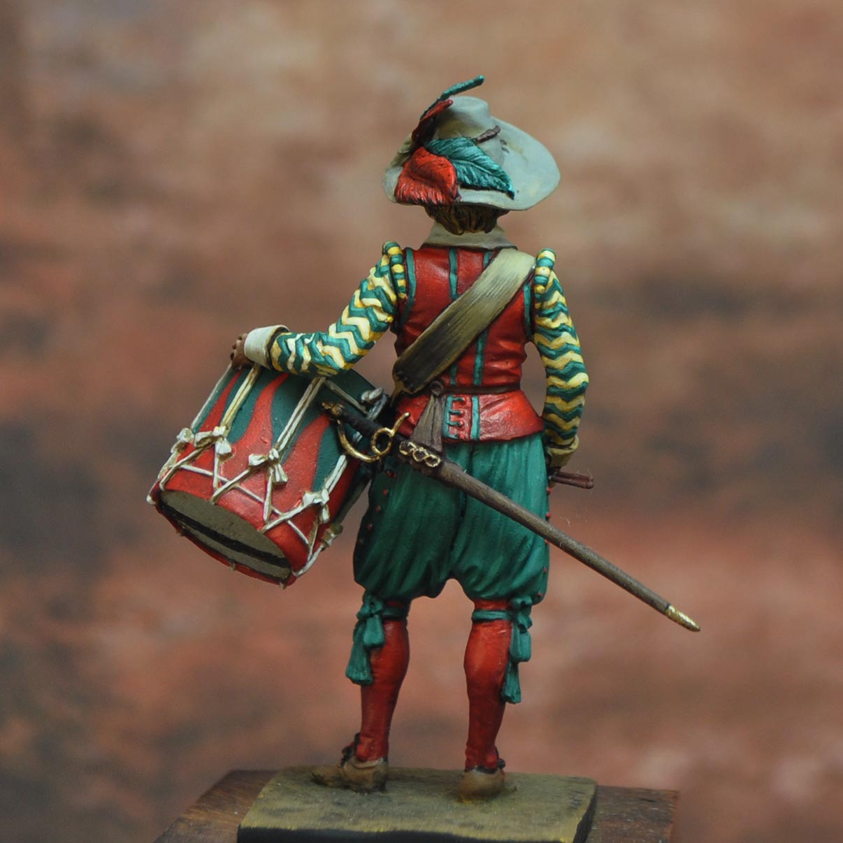 ART GIRONA General Serie Tambour Breuner figurine 1618