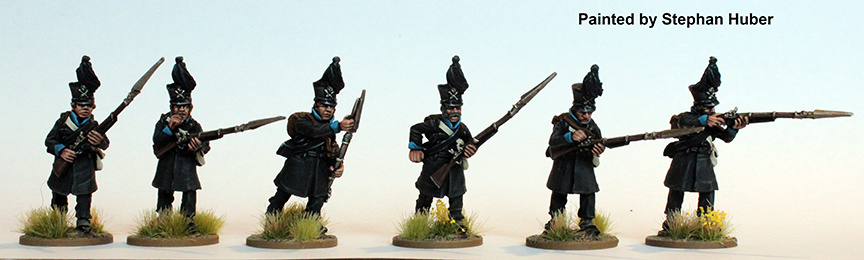 Perry Miniatures Napoleonic NBK 32 figurines Black Band tirailleurs