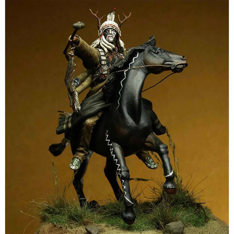ART GIRONA Miniatures Blackfoot Warrior figurine à peindre