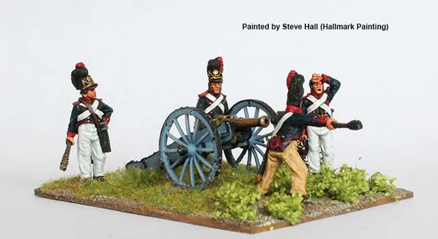 Perry Miniatures Napoleonic BAV 20 maquette artillerie 6 pdr