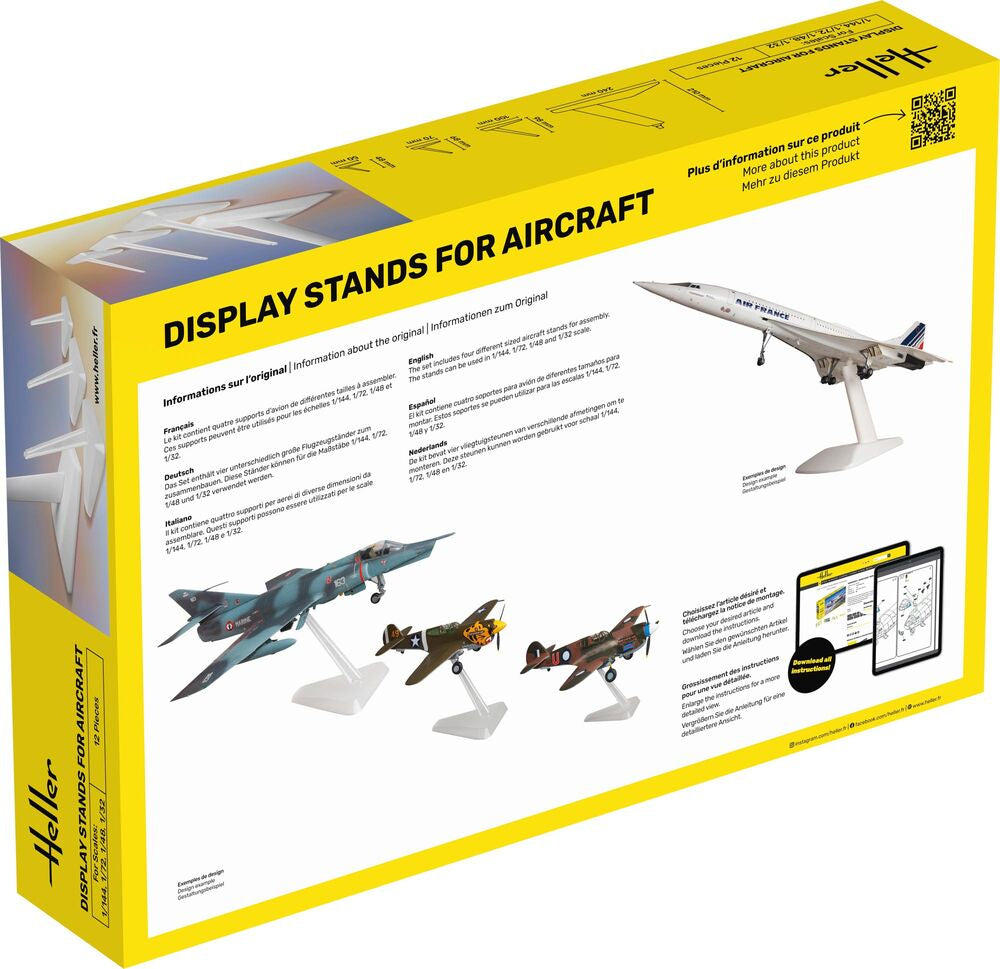 Heller Display Stands for Aircraft supports avion maquette