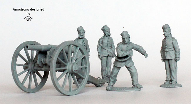 Perry Miniatures BIF 31 artillerie figurines canon Armstrong 12