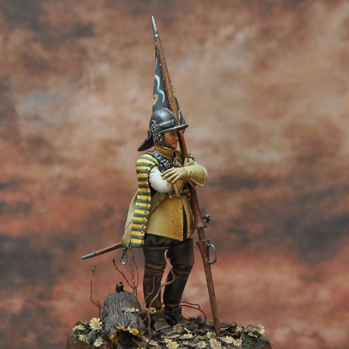 Art Girona International Sergeant Royalist figurine Angleterre