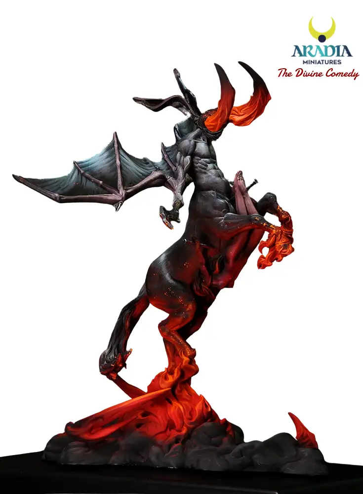 Aradia Dante Nessus Herald of Death figurine résine