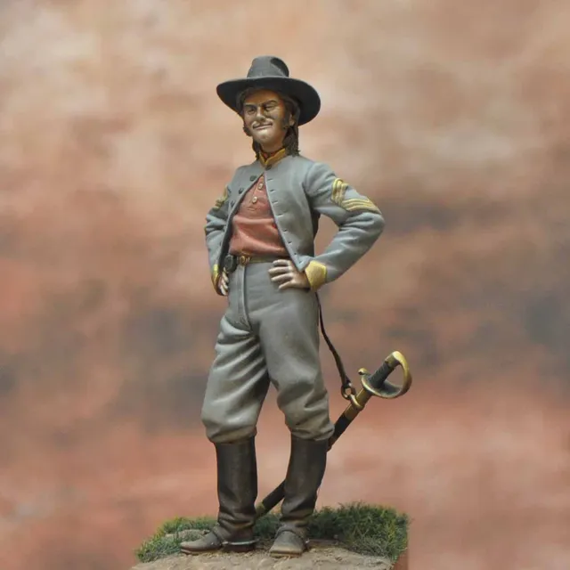 Art Girona International Serie Sergeant Major Confederate Cavalry figurine 1862