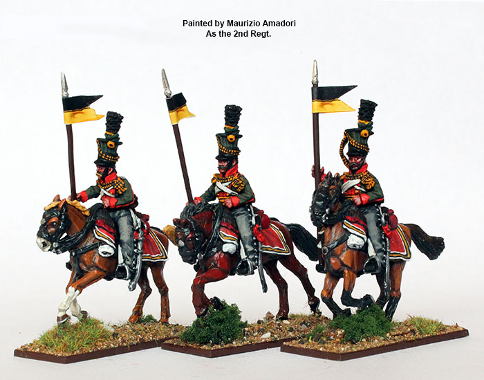 Perry Miniatures Napoleonic AN52 figurines uhlans galop