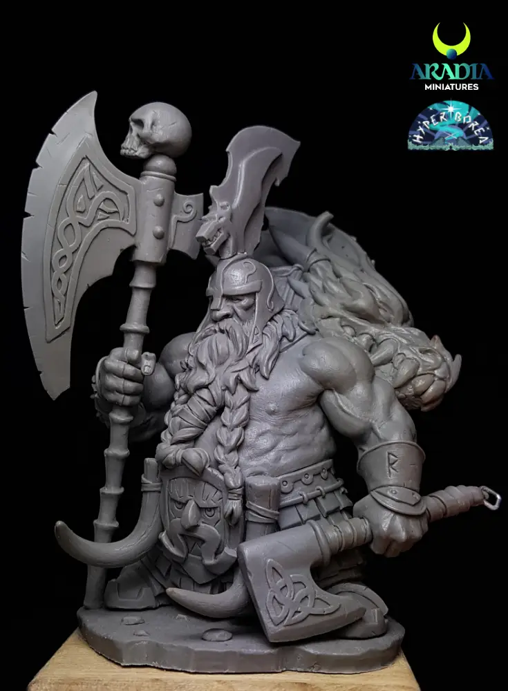 Aradia Hyperborea Nöri Dvergar figurine 75 mm résine