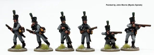 Perry Napoleonic SWED 10 Savolax figurines 28mm tirailleurs