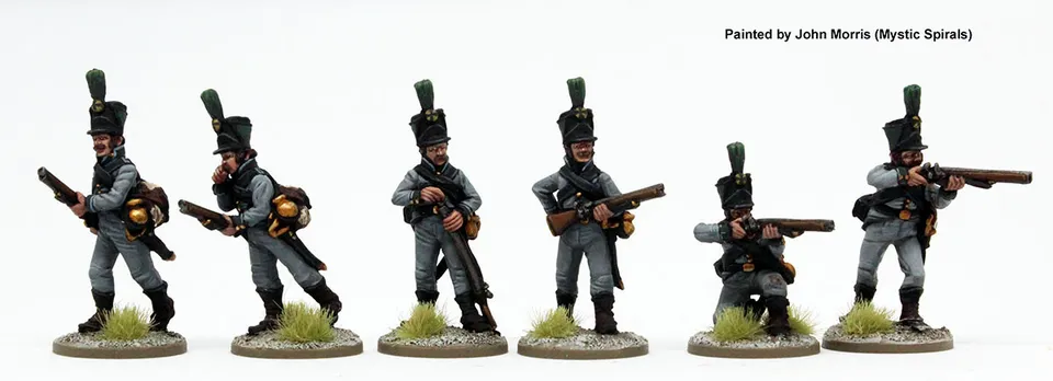 Perry Napoleonic SWED 10 Savolax figurines 28mm tirailleurs