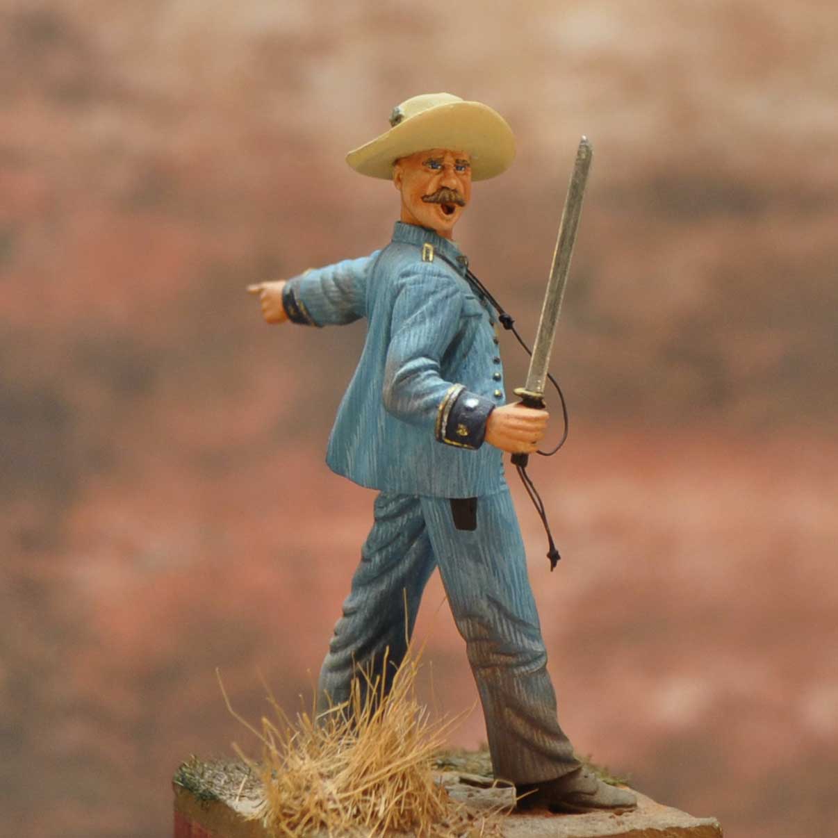 Art Girona Spanish Serie Comandante Cuba 1898 figurine