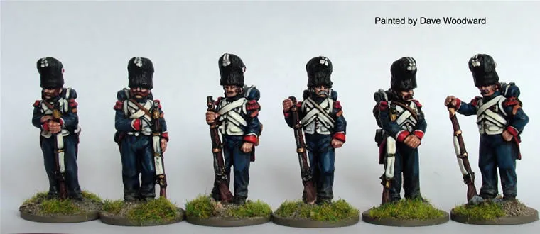 Perry Miniatures Napoleonic FN88 chasseurs à pied garde figurines