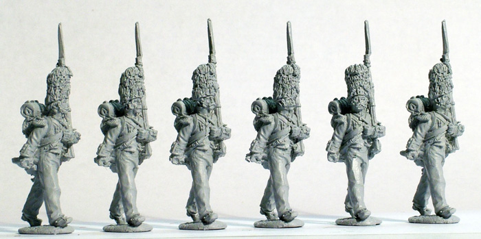 Perry FN104 Grenadiers Garde figurines marche attaque