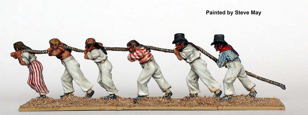 Perry Miniatures BH 121 figurines marins cordages