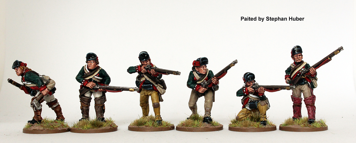 Perry Miniatures AWI AW 214 Butler's Rangers tirailleurs