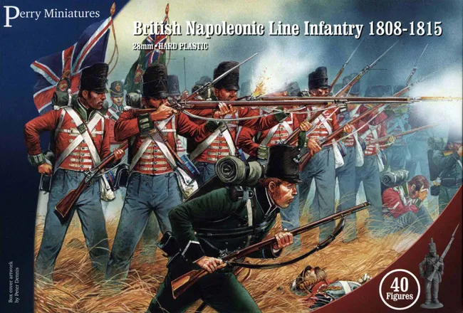 Perry Miniatures Box BH1 infanterie britannique coffret 40 figurines
