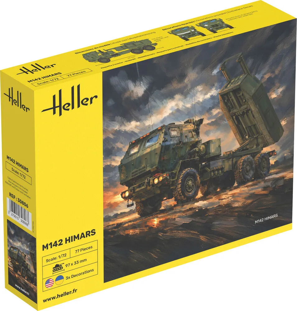 Heller Historical Collection M142 HIMARS maquette militaire 1/72
