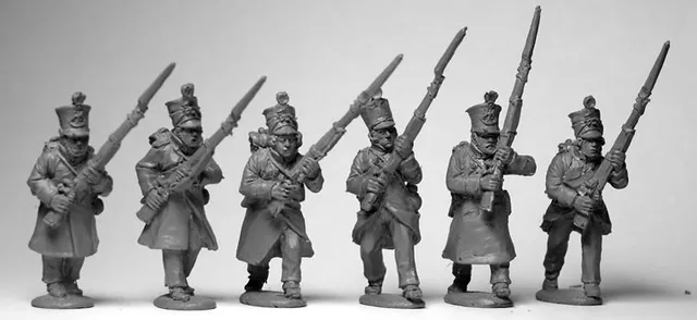 Perry Miniatures Napoléon FN35 Fusiliers capote métal