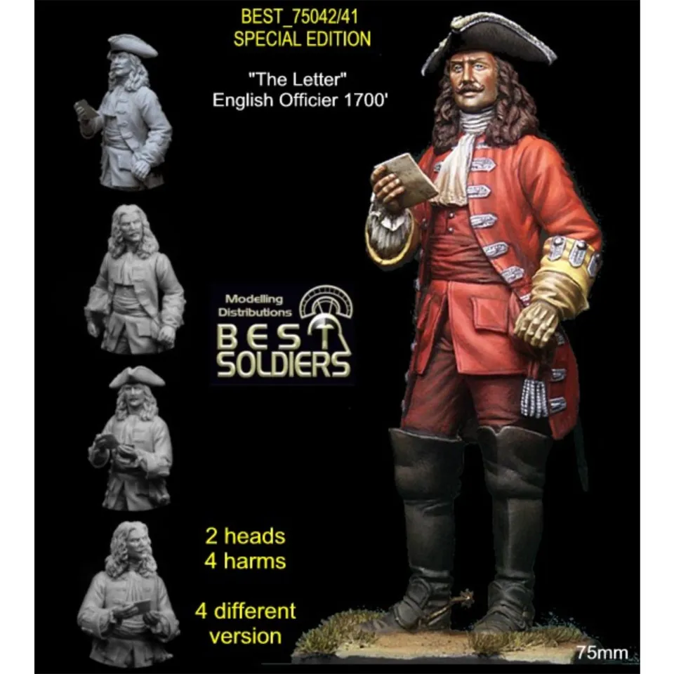 Art Girona Miniatures The Letter Officier 1700 figurine