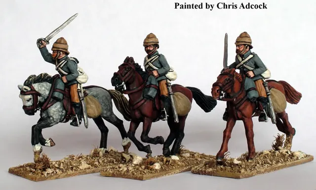 Perry Miniatures Sudan SB37 Hussards figurines charge sabre