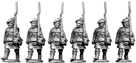 Perry Miniatures American War of Independence AW3 figurines highlanders
