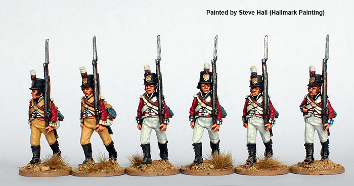 Perry Miniatures Napoleonic BH 78 figurines infanterie marche 1801