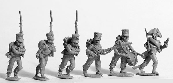 Perry Miniatures NCR 40 figurines commandement Schwarzburg
