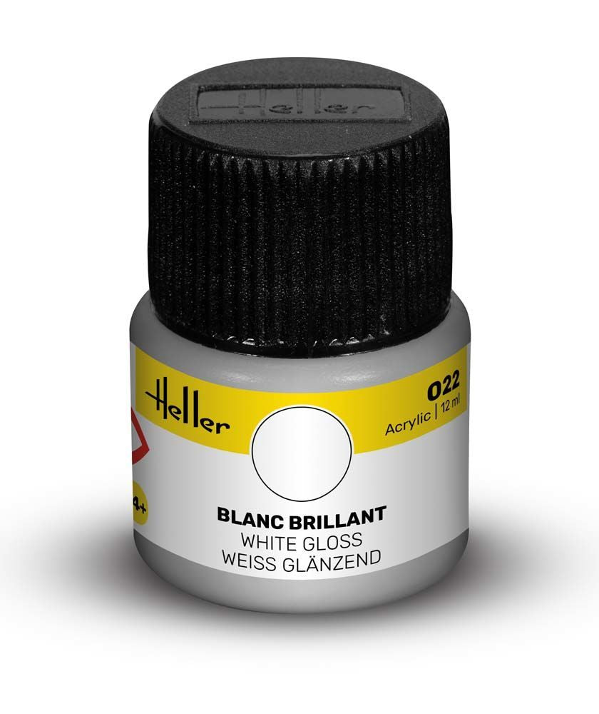 Heller Historical Collection Peinture Acrylic 022 blanc brillant