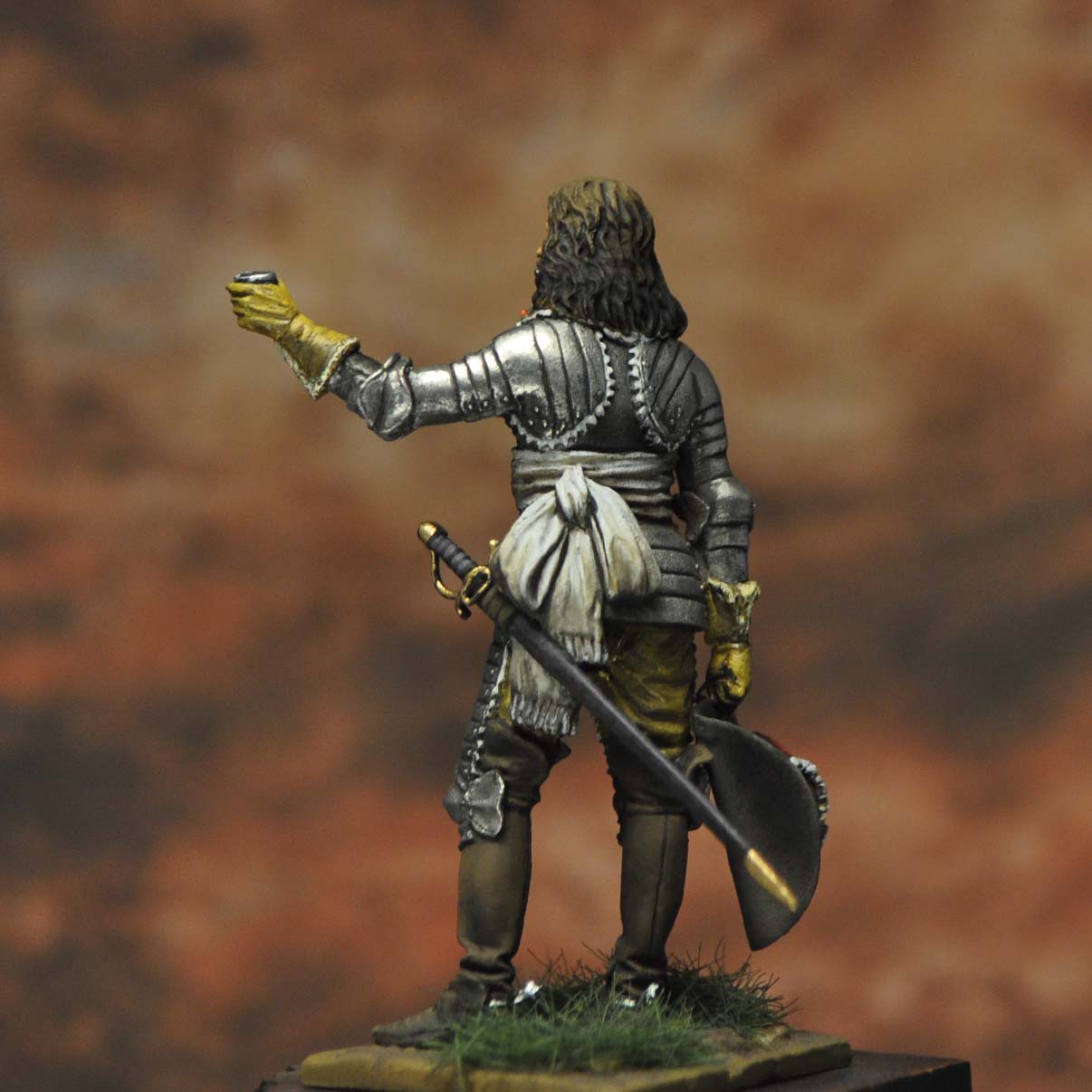 Art Girona General Serie Officier de Gendarmes figurine 54 mm