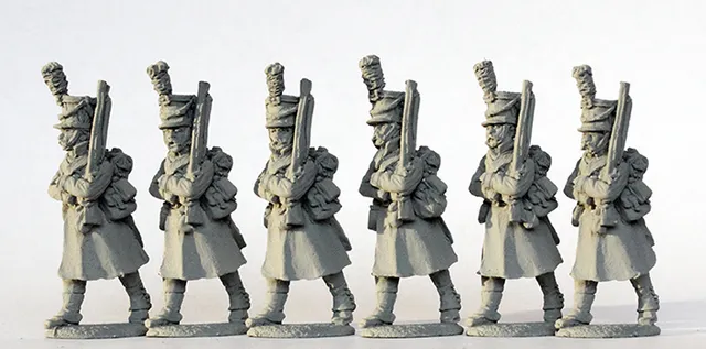 Perry Miniatures DAN 16 figurines compagnie légère capotes 1812-14