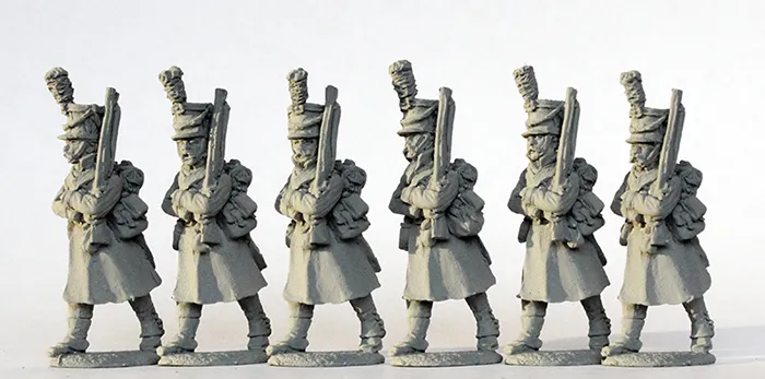 Perry Miniatures DAN 16 figurines compagnie légère capotes 1812-14