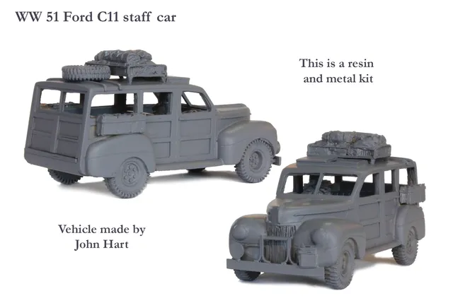Perry Miniatures World War 2 WW51 Ford C11 maquette résine