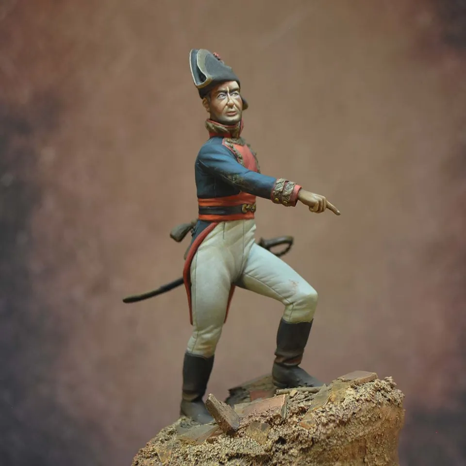 ART GIRONA 70mm General Alvarez de Castro 1808 figurine 70 mm