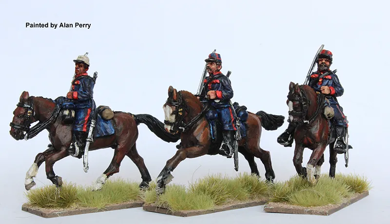 Perry Miniatures TA 31 cavalerie argentine galop figurines