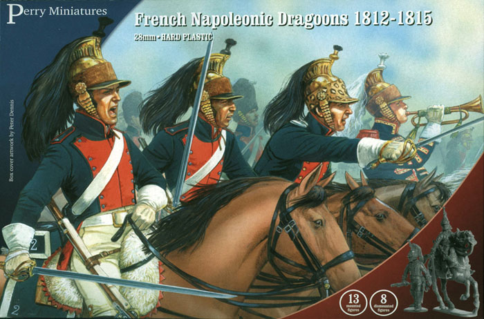 Perry Miniatures FN130 Dragons ligne français plastique 28mm