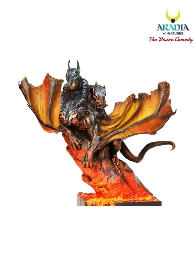 Aradia Dante's Divine Comedy Cerberus figurine à peindre