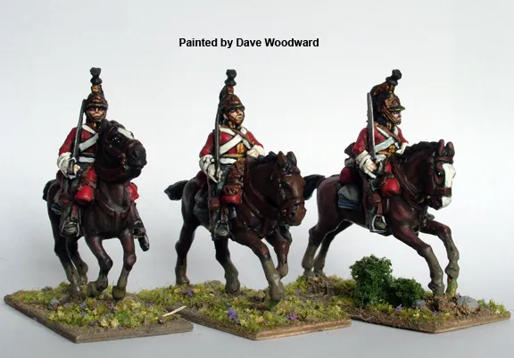 Perry Miniatures Napoleonic BH23 figurines Heavy Dragoons galop