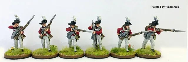 Perry Miniatures AW72 23rd Royal Welch Fusiliers figurines 28mm tir