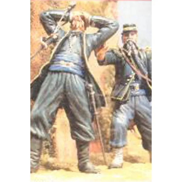 Art Girona Miniatures Chasseurs Garde Magenta 1859 figurine lot 2
